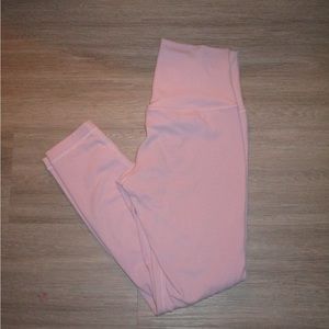 pink high rise Double-Lined Lululemon Aligned Leggings 25”